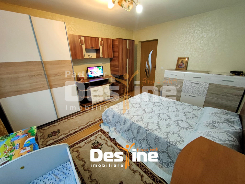 Apartament 1 cameră 38 mp etaj 2 mobilat și utilat