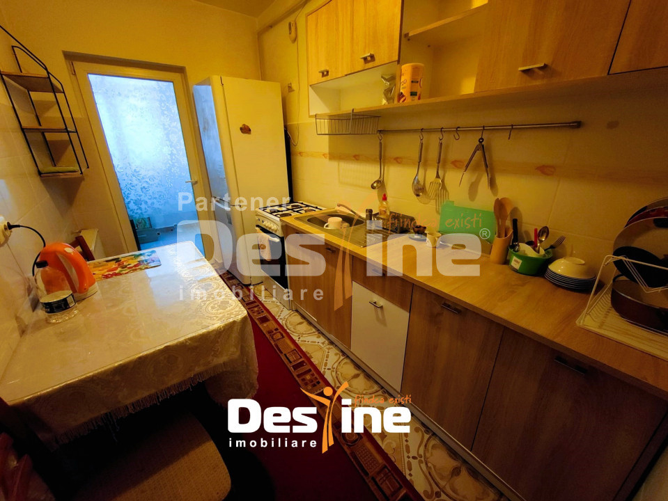 Apartament 1 cameră 38 mp etaj 2 mobilat și utilat