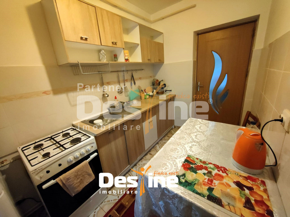 Apartament 1 cameră 38 mp etaj 2 mobilat și utilat
