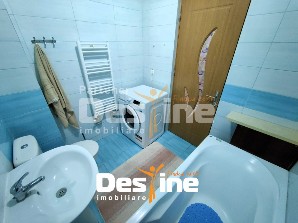 Apartament 1 cameră 38 mp etaj 2 mobilat și utilat