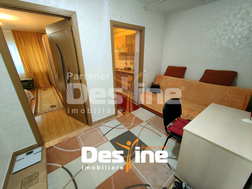 Apartament 1 cameră 38 mp etaj 2 mobilat și utilat