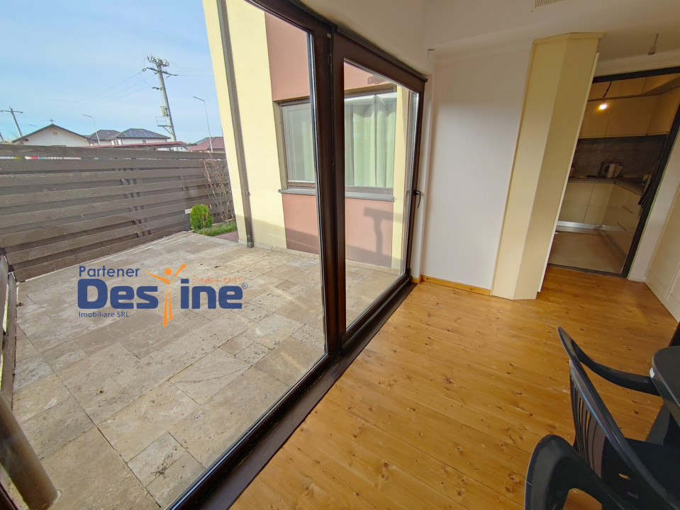 Casă tip TRIPLEX 4 CAMERE P+1+M 120 mp utili curte MOBILATĂ și UTILATĂ