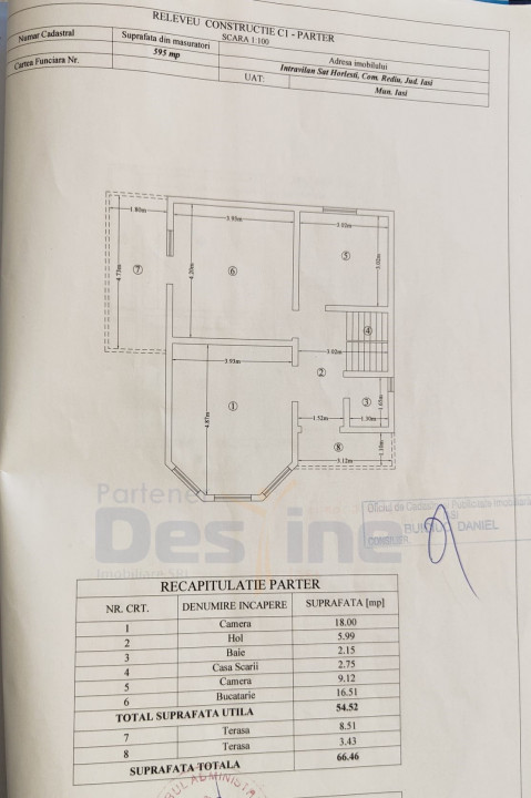 Casă individuală P+M 140 MP MOBILATĂ+UTILATĂ - HORLEȘTI-REDIU