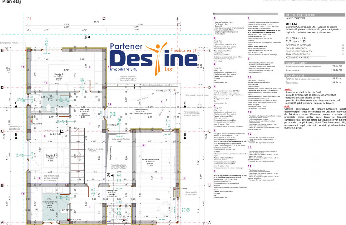 Casă exclusivistă stil NORDIC P+1 215 mpU + 500 mp teren VALEA ADÂNCĂ