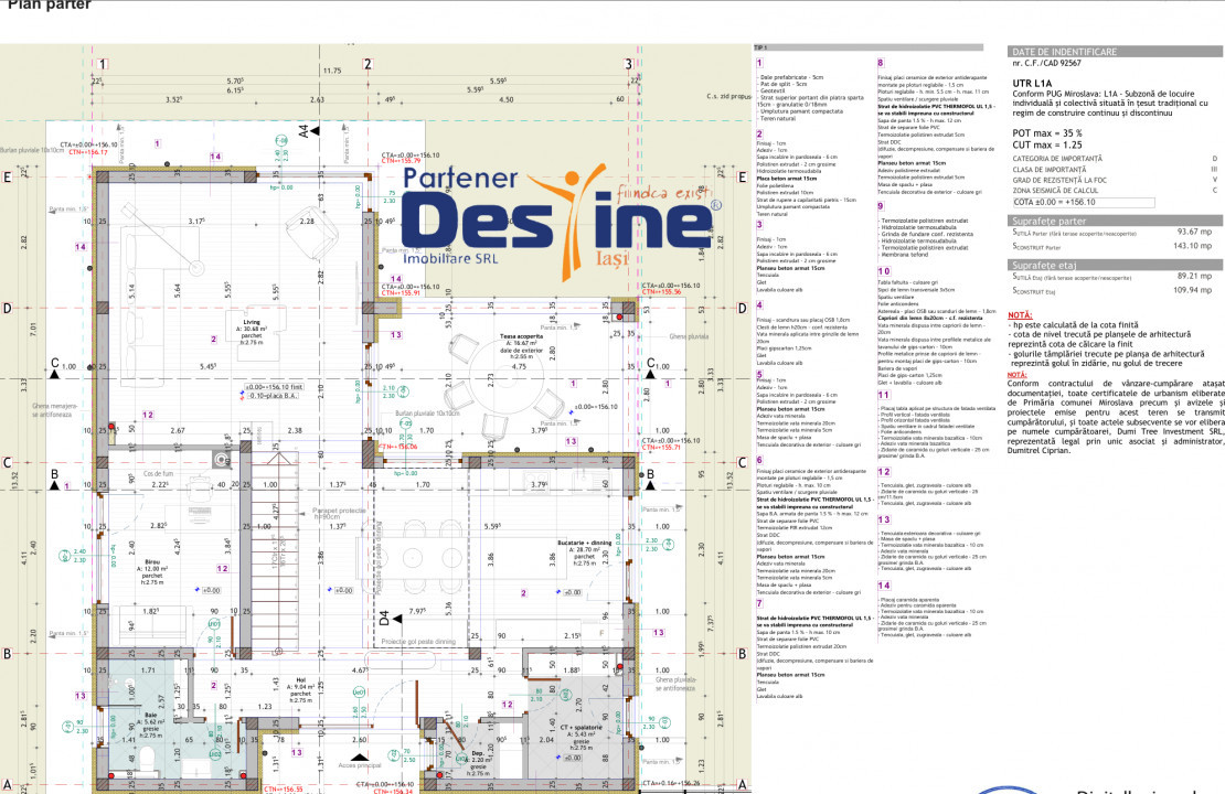 Casă exclusivistă stil NORDIC P+1 215 mpU + 500 mp teren VALEA ADÂNCĂ