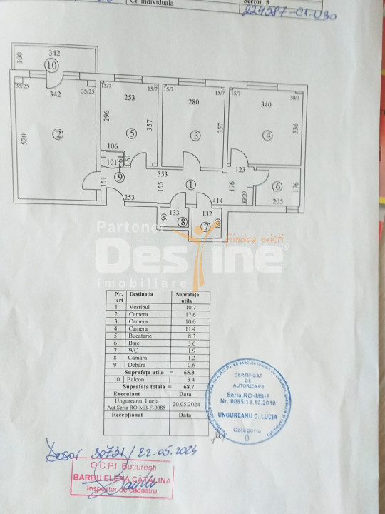 APARTAMENT 3 CAMERE RAHOVA, SLT POPA